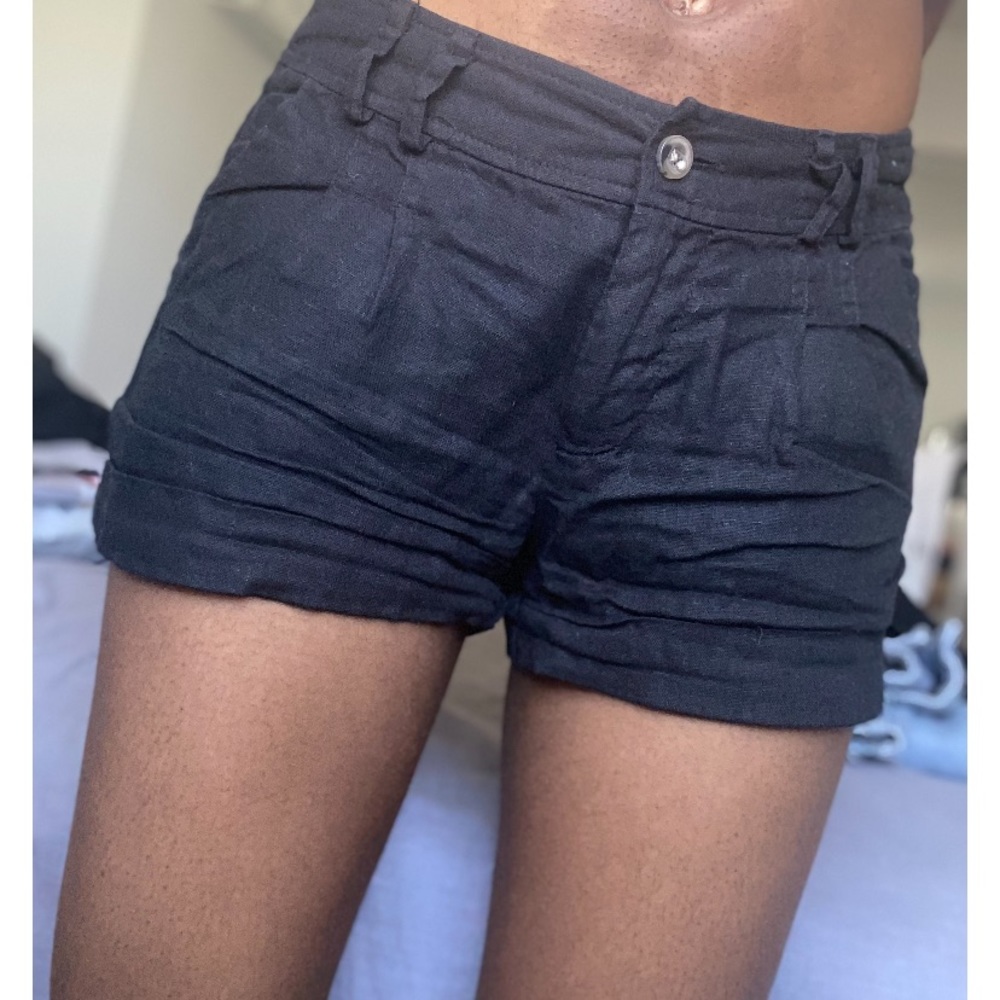 Black shorts